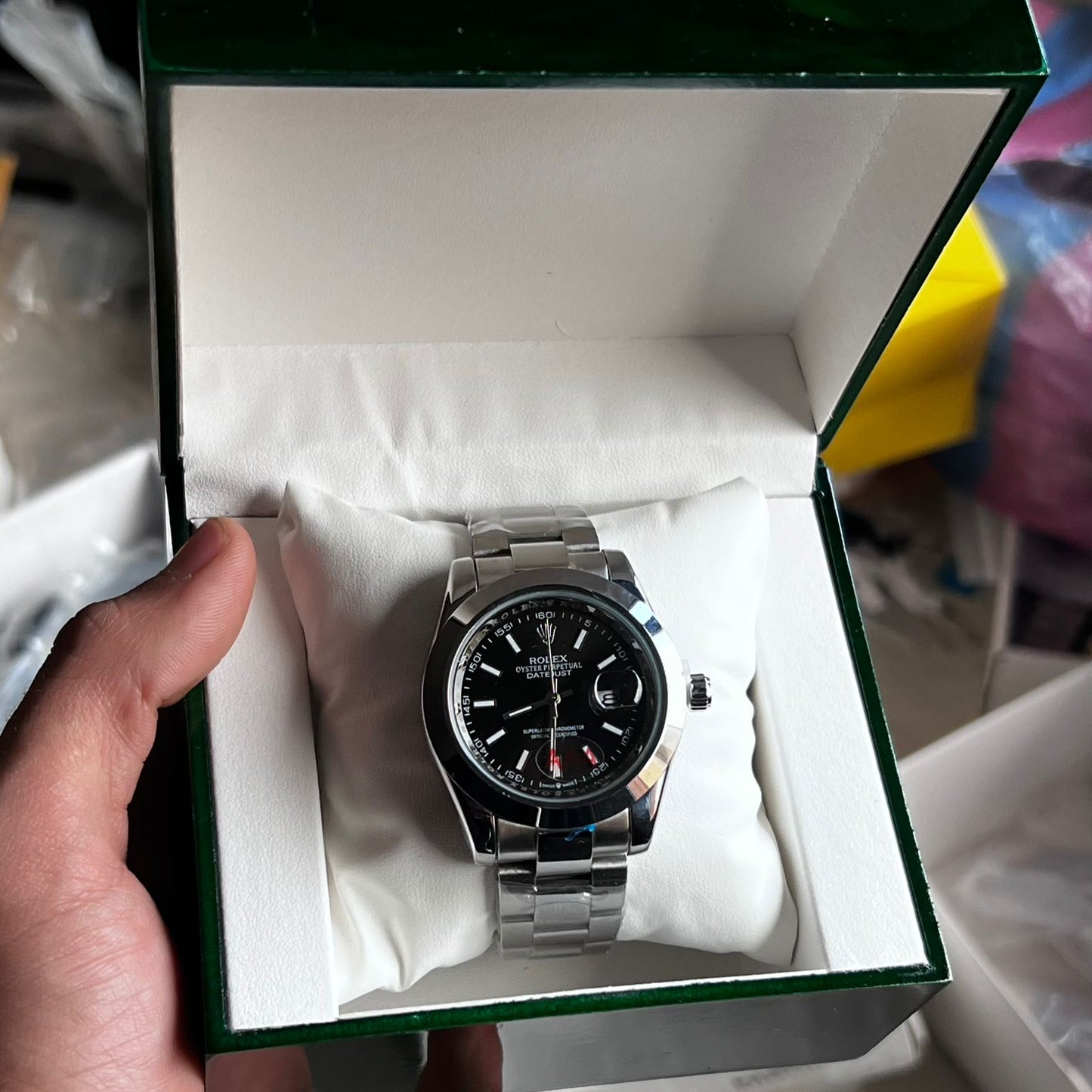 Timeless men's watch - Oyster Avec Box