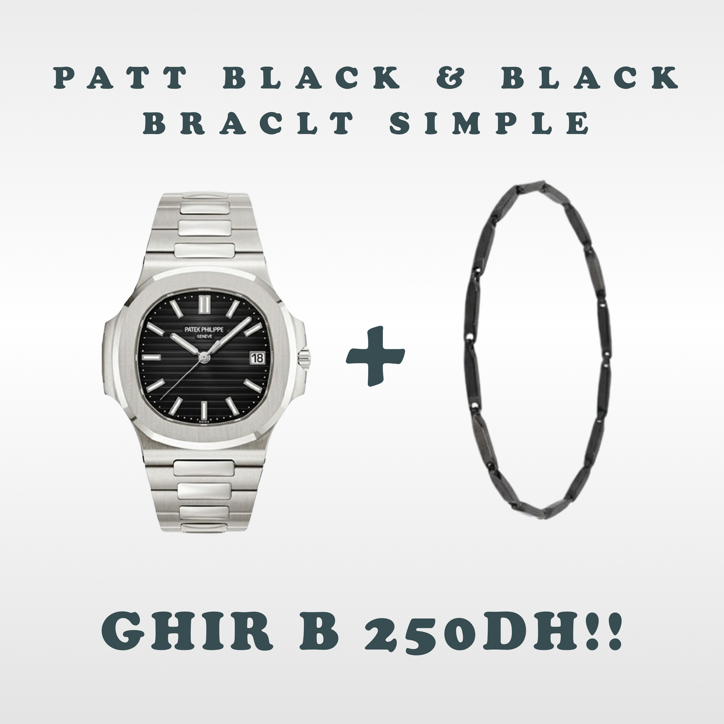 Bracelet & Timeless men's watch