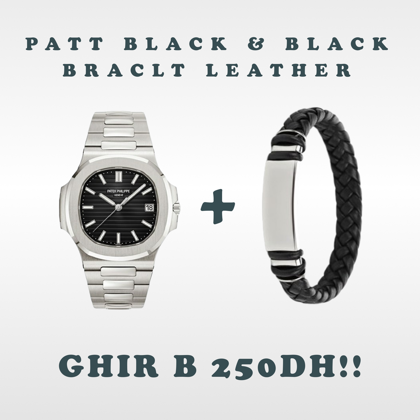 Bracelet & Timeless men's watch