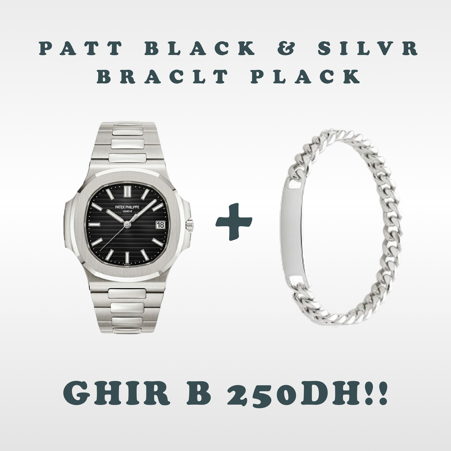 Bracelet & Timeless men's watch