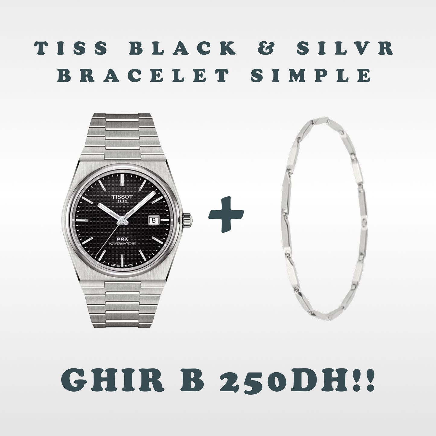 Bracelet & Timeless men's watch