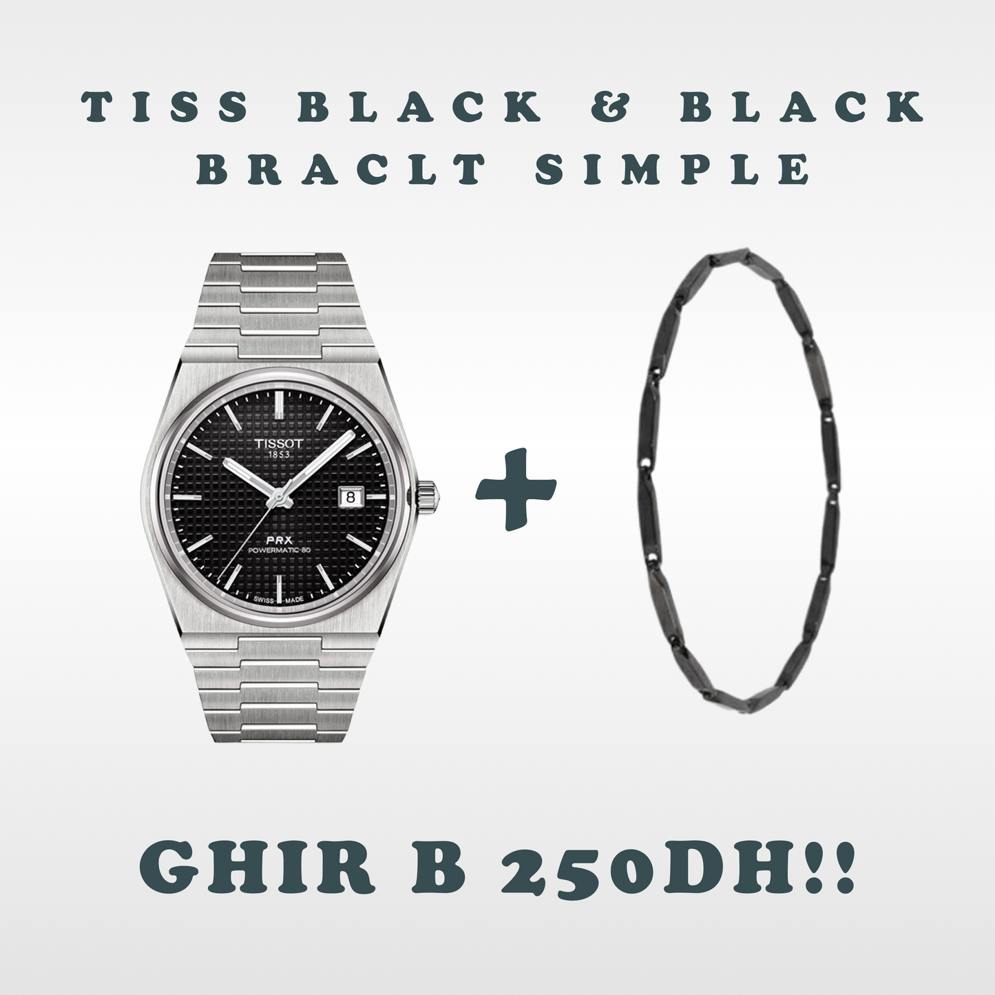 Bracelet & Timeless men's watch