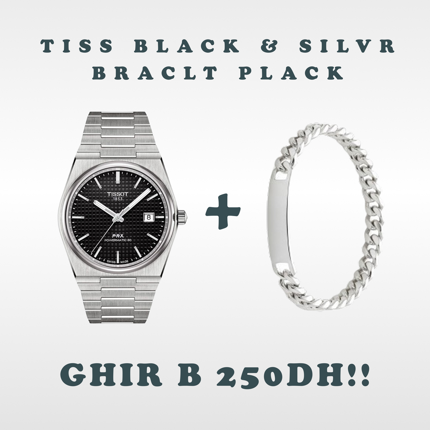 Bracelet & Timeless men's watch