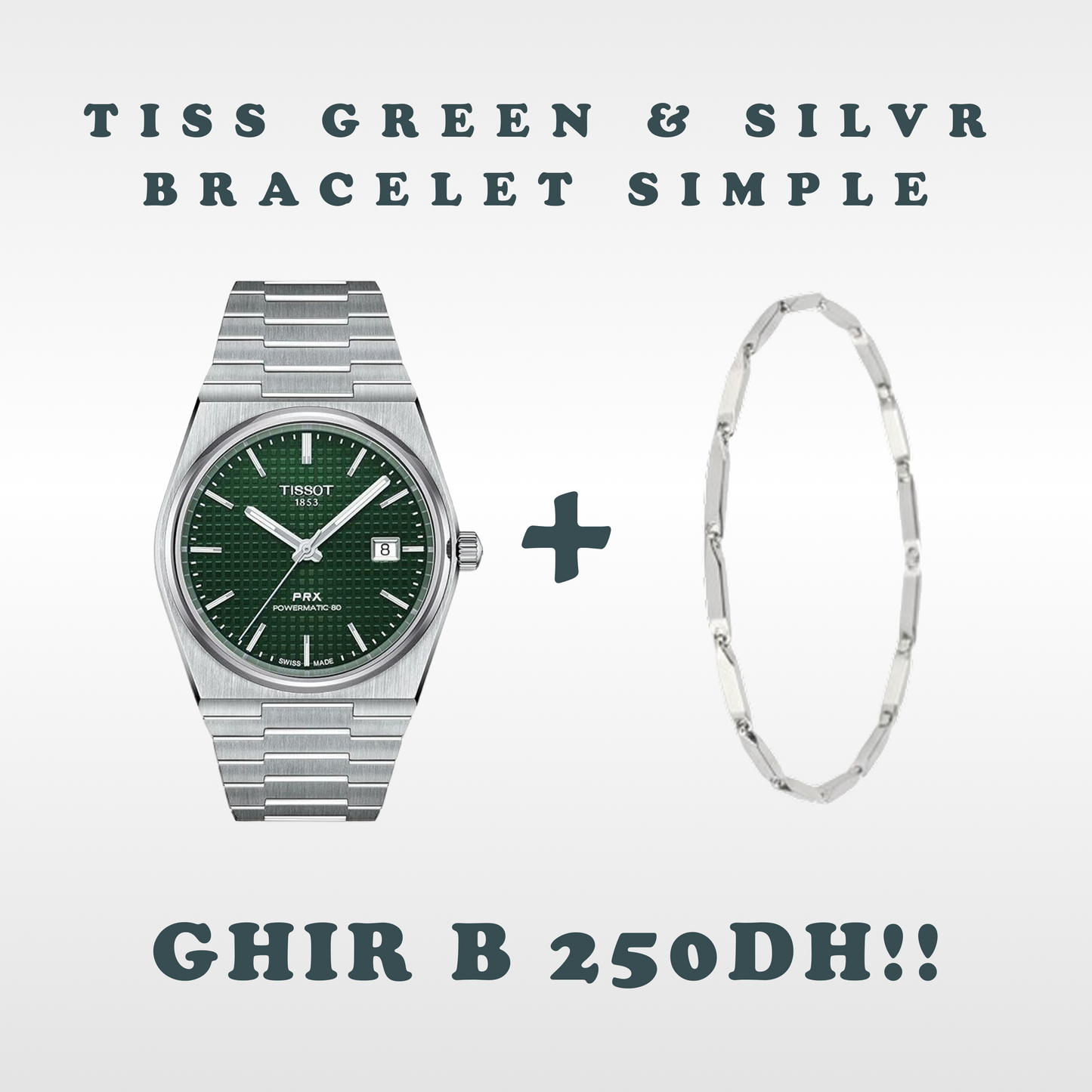 Bracelet & Timeless men's watch