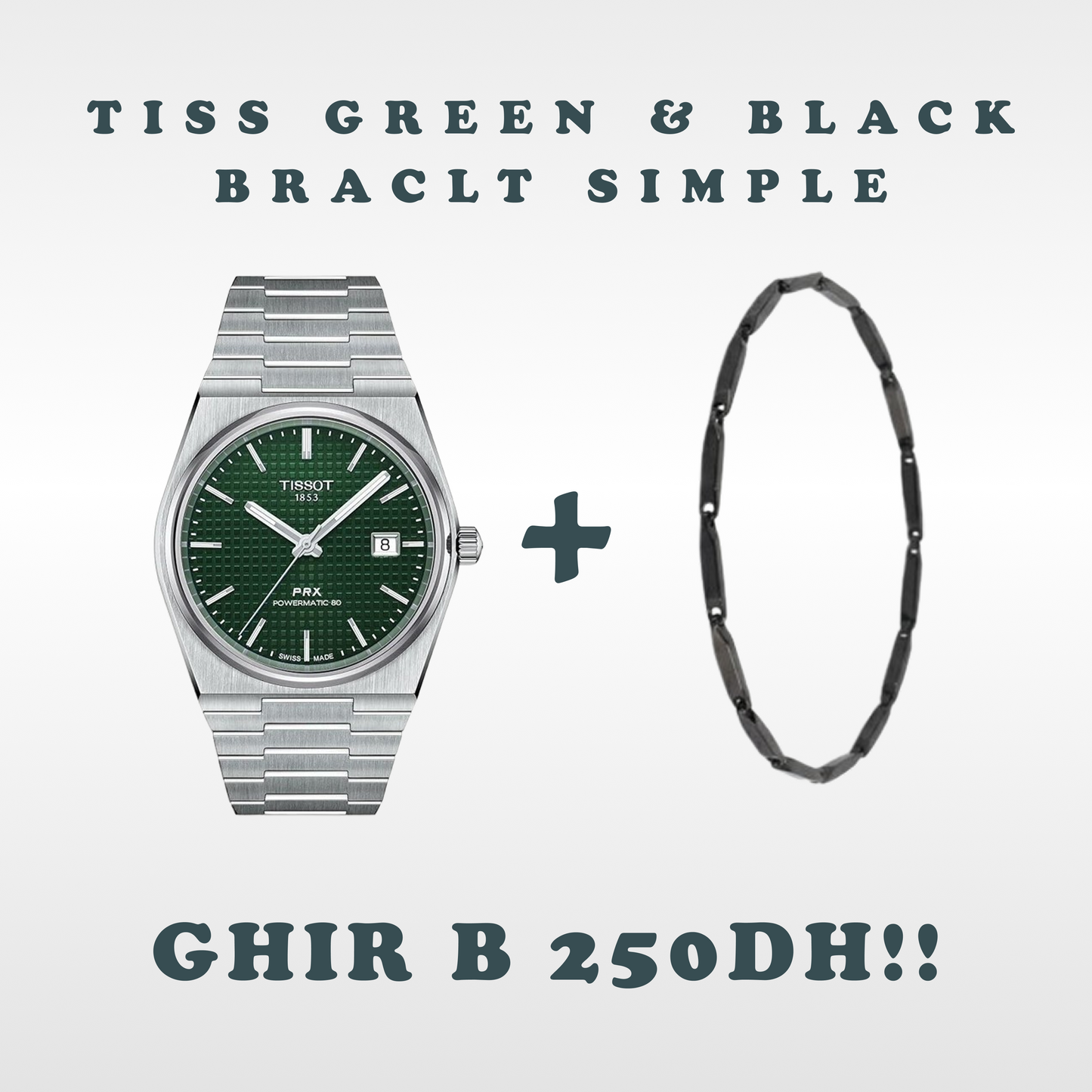 Bracelet & Timeless men's watch