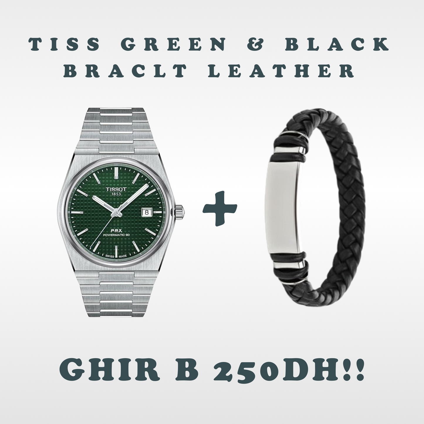 Bracelet & Timeless men's watch