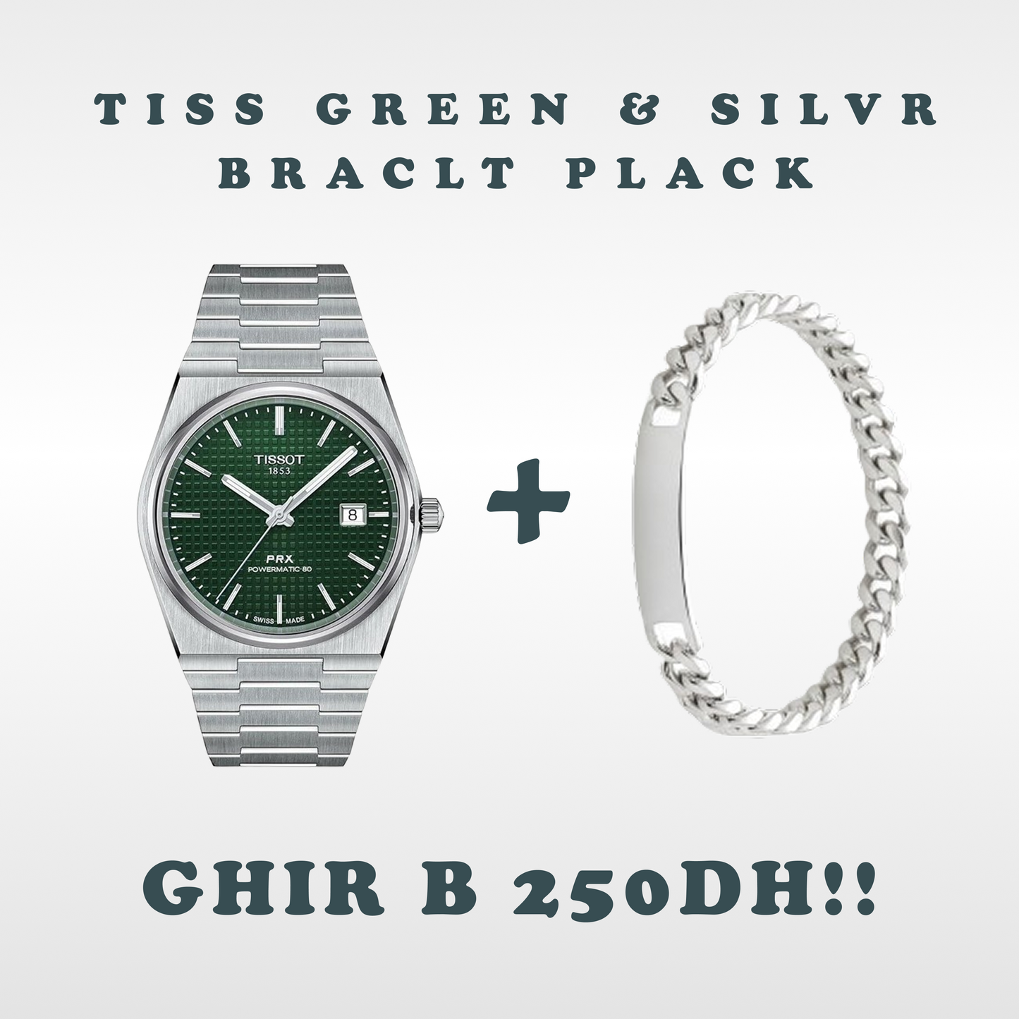 Bracelet & Timeless men's watch