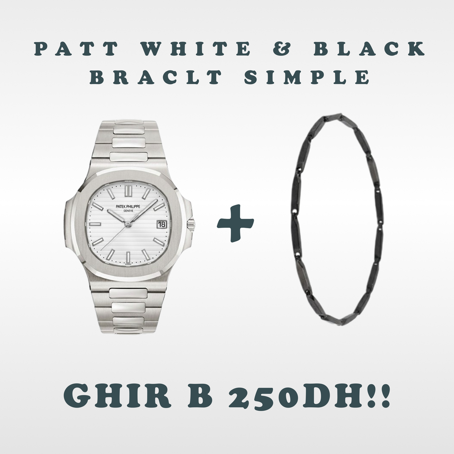 Bracelet & Timeless men's watch