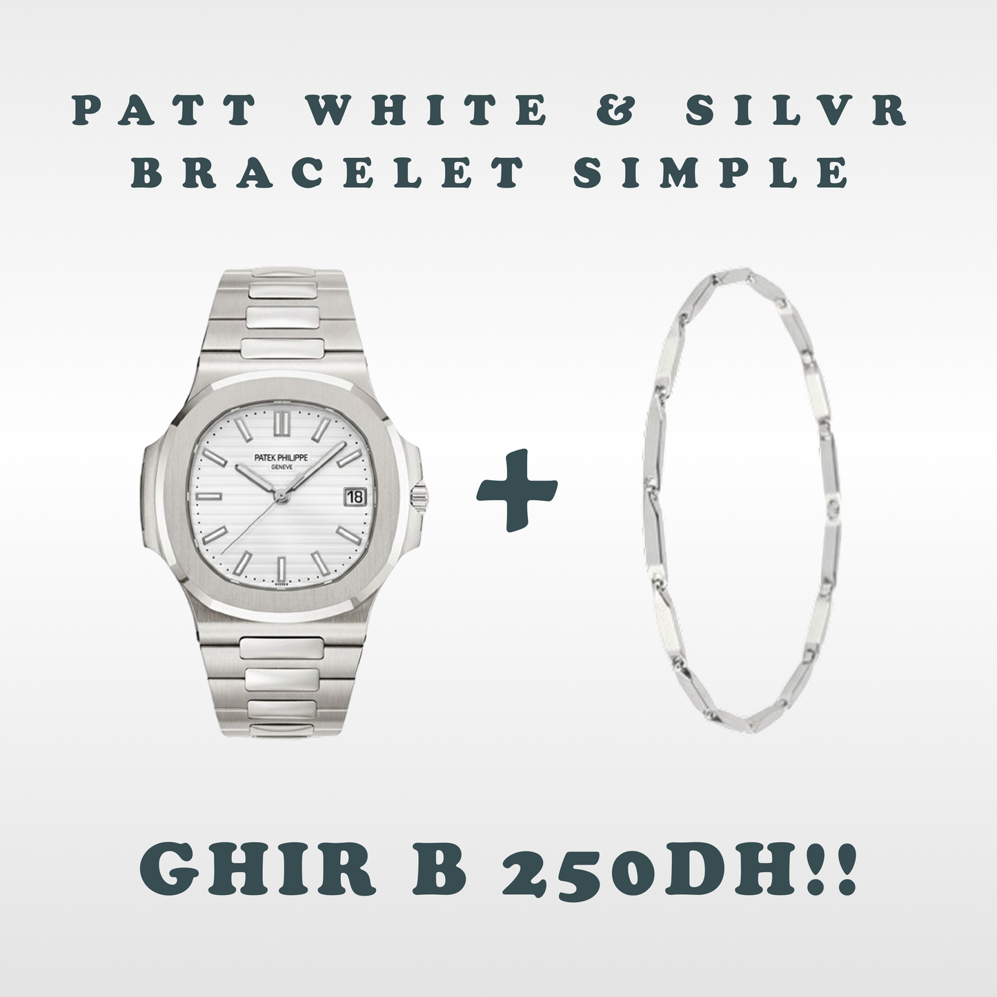 Bracelet & Timeless men's watch