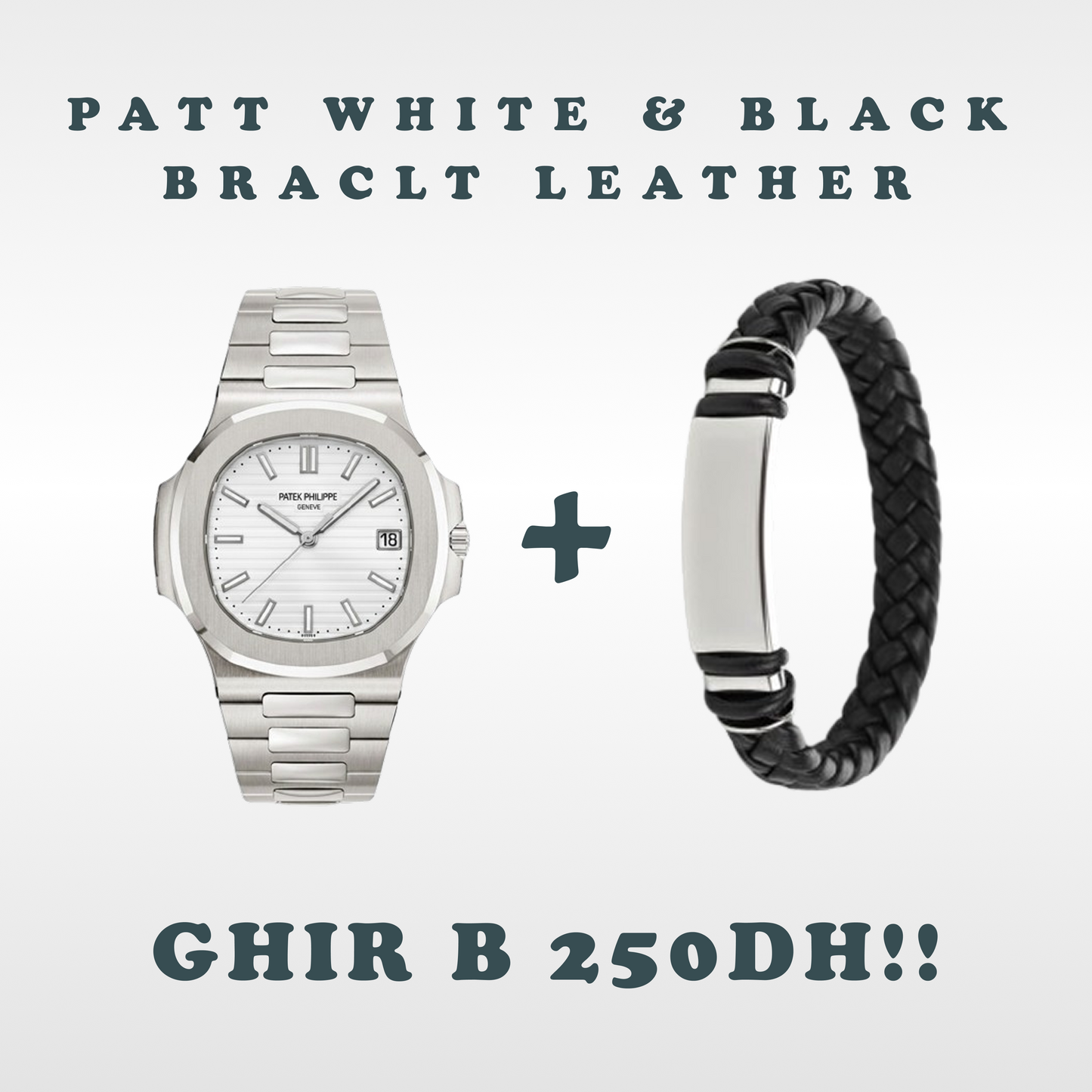 Bracelet & Timeless men's watch