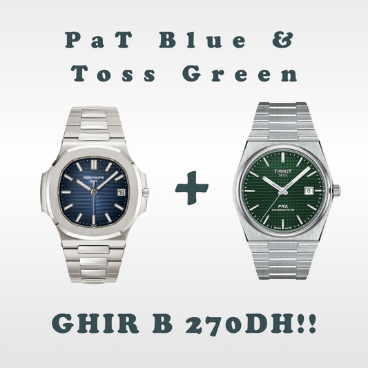 Timeless men's watch - everyday use pack