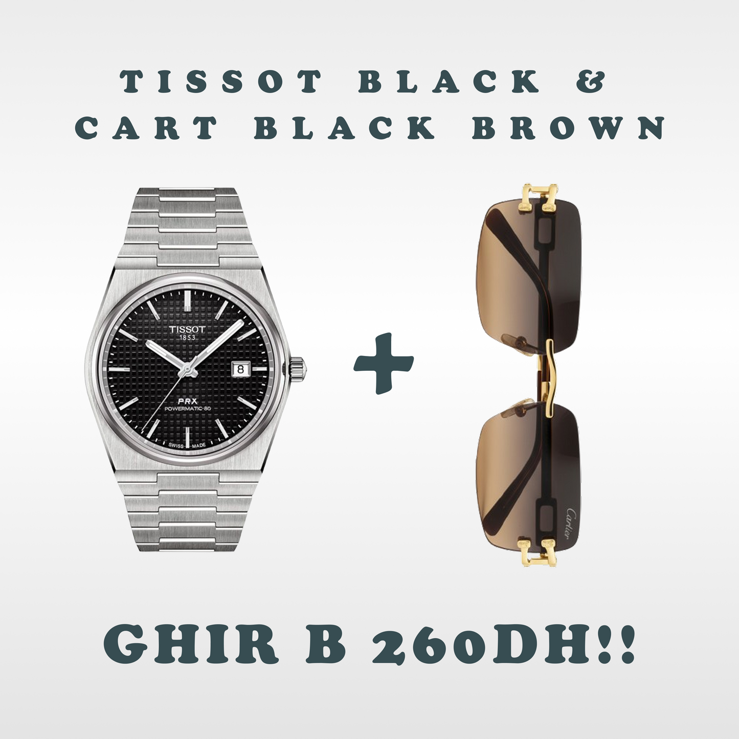 Cartier Glasses & Tissot PROMO!