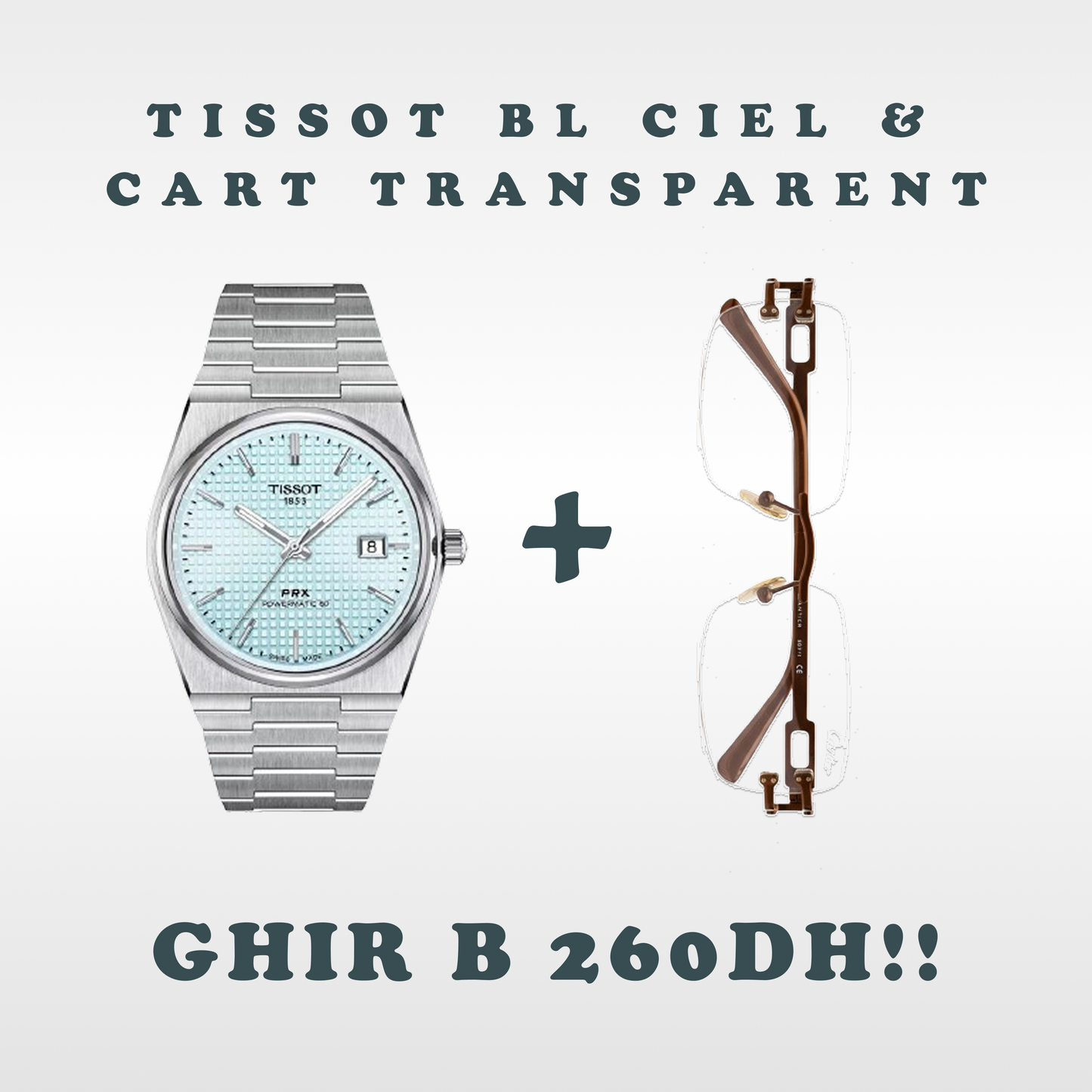 Cartier Glasses & Tissot PROMO!