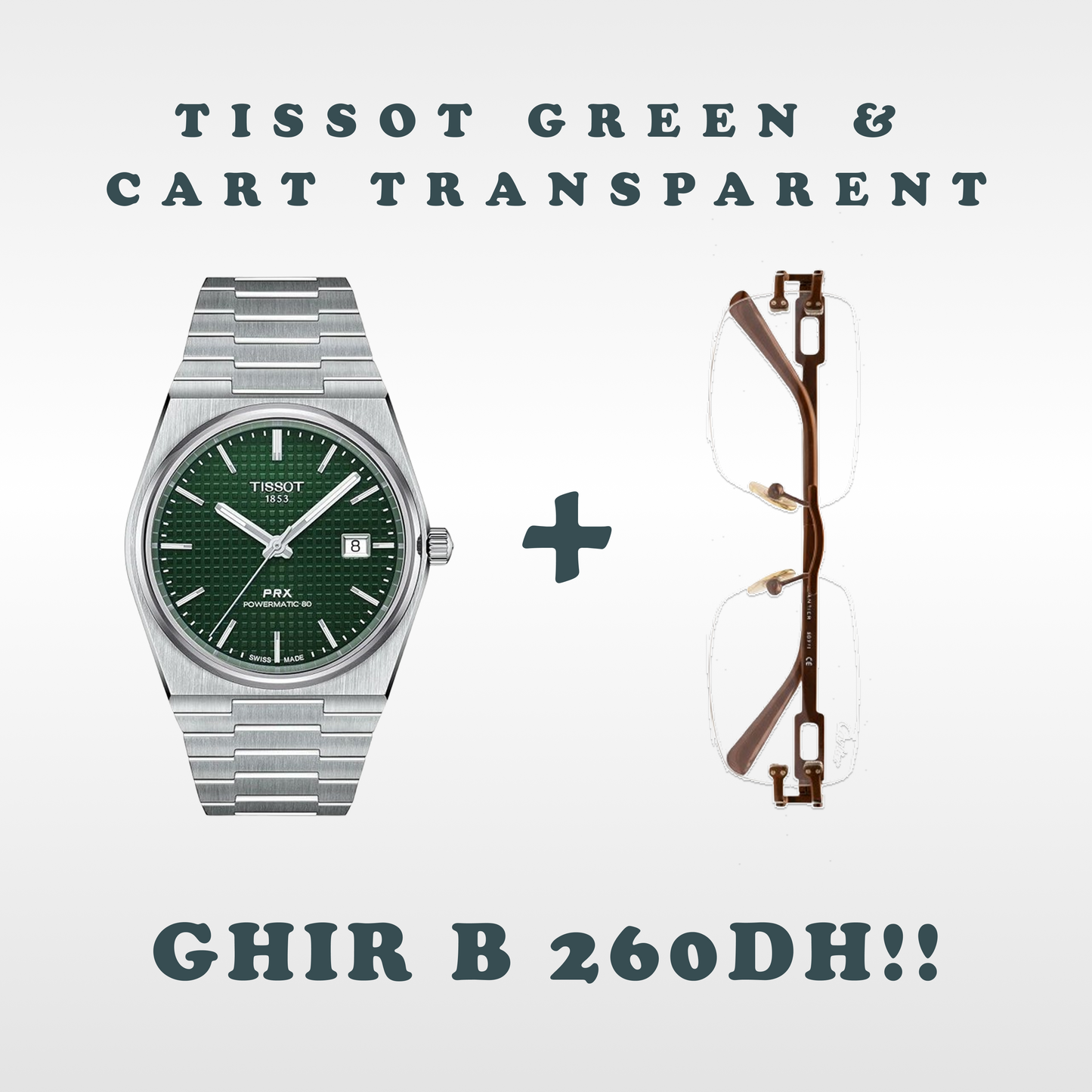 Cartier Glasses & Tissot PROMO!