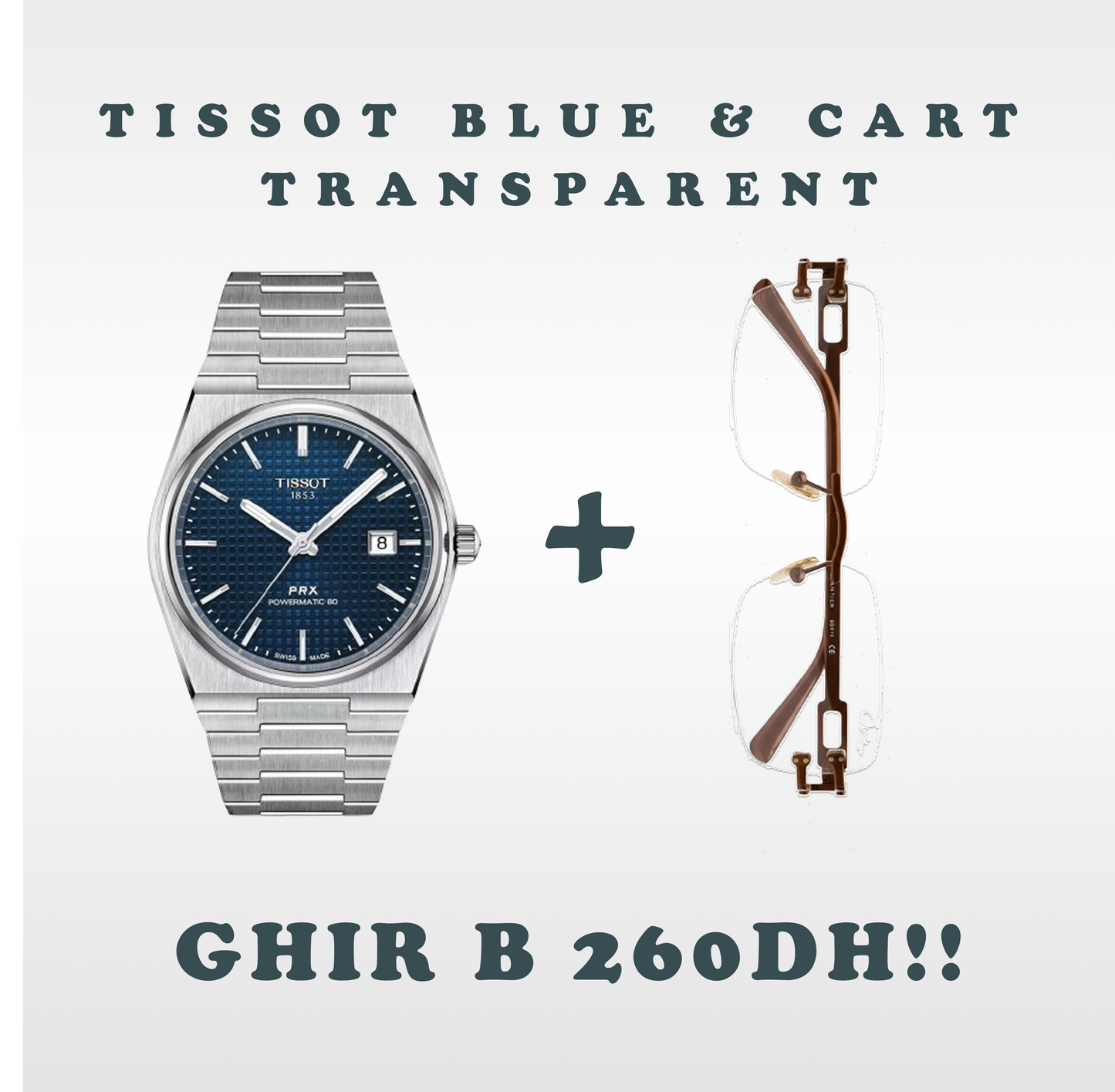 Cartier Glasses & Tissot PROMO!