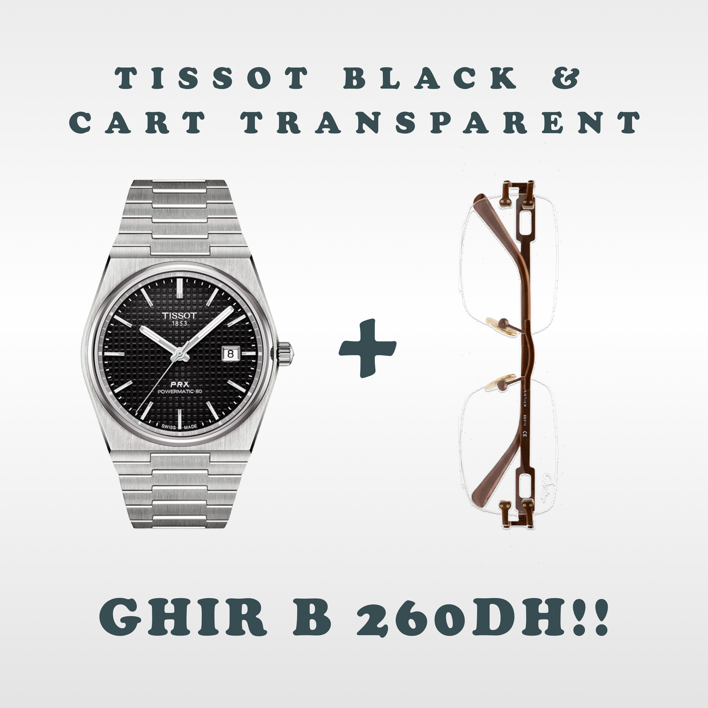 Cartier Glasses & Tissot PROMO!