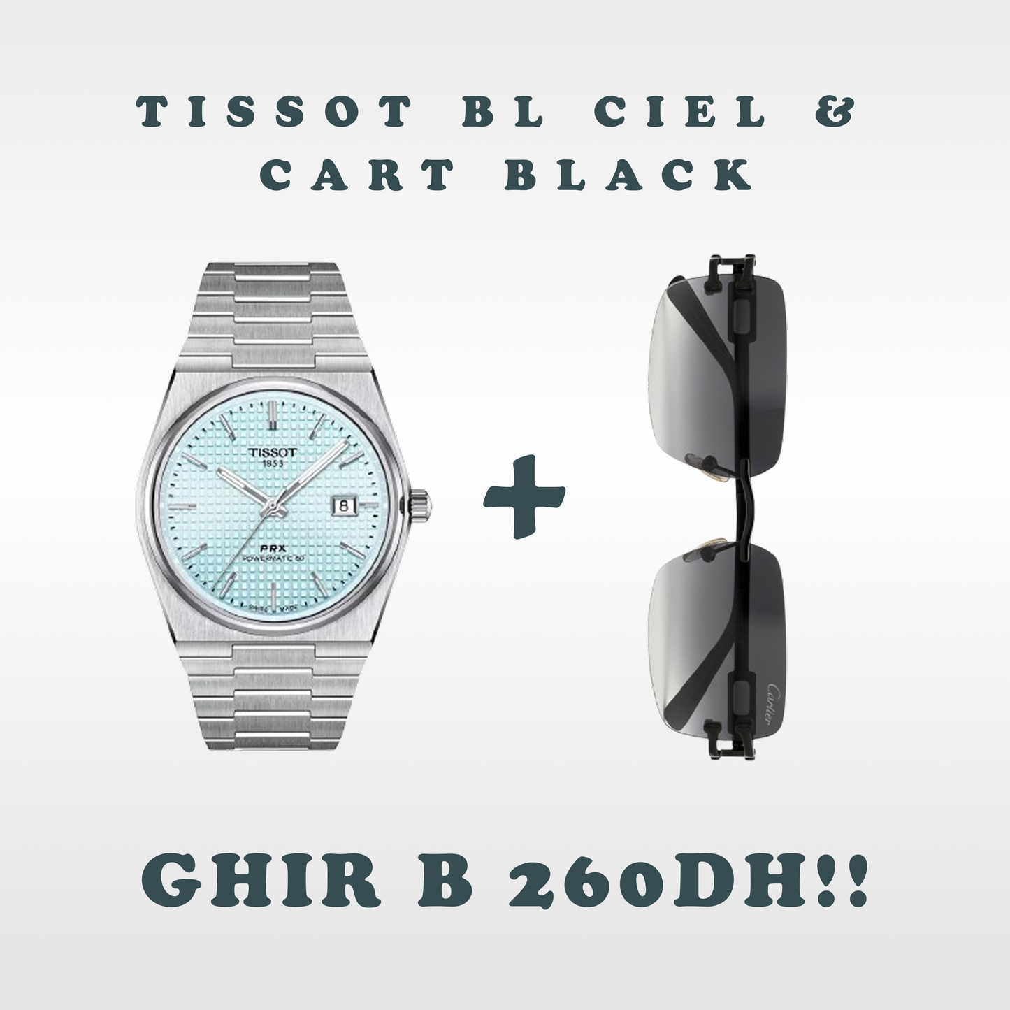 Cartier Glasses & Tissot PROMO!