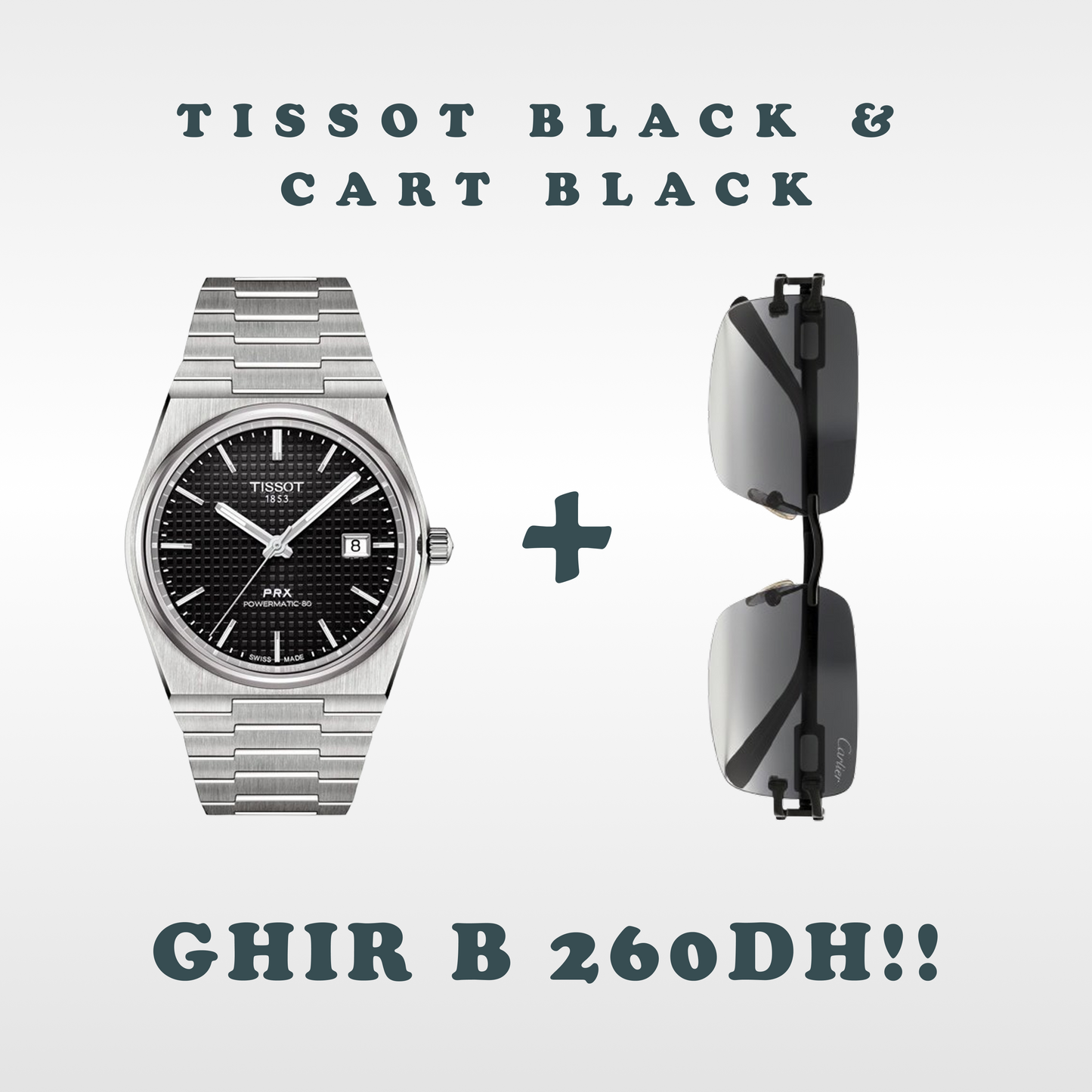 Cartier Glasses & Tissot PROMO!
