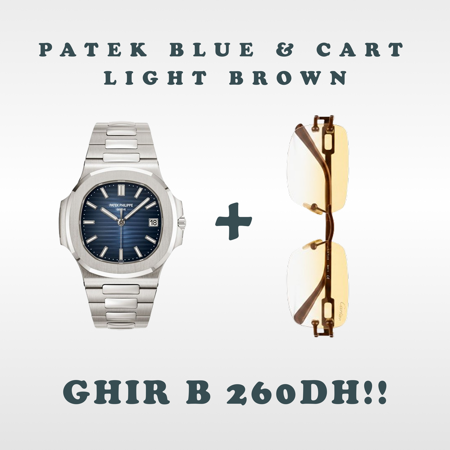 Cartier Glasses & Tissot PROMO!