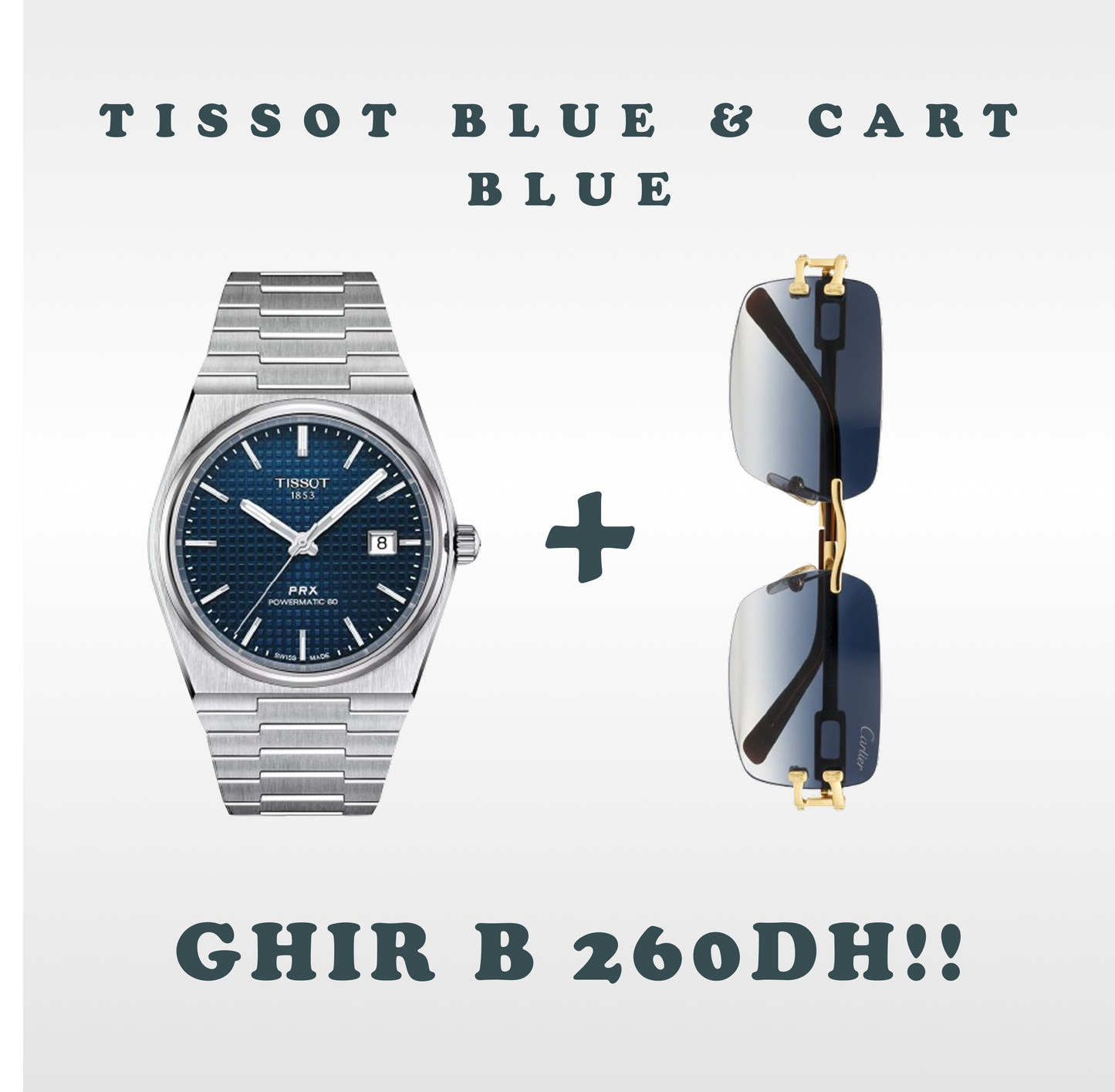 Cartier Glasses & Tissot PROMO!