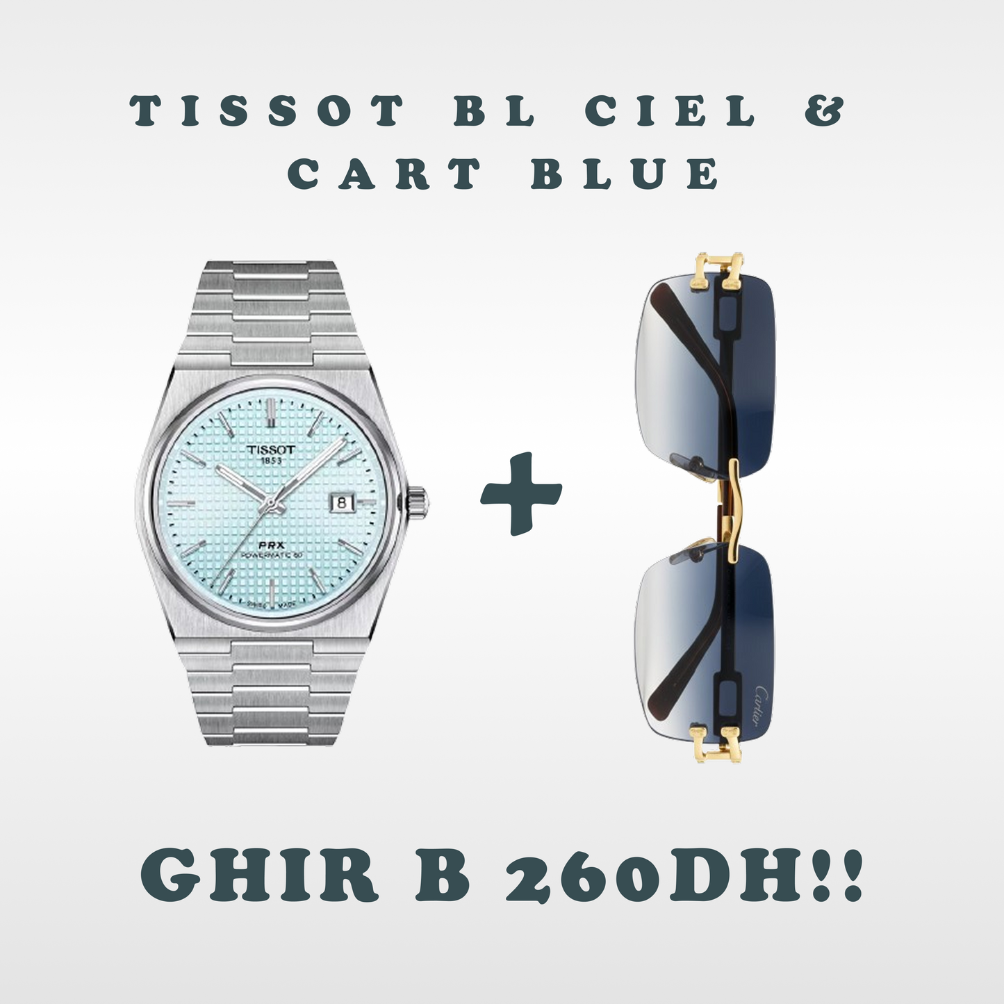 Cartier Glasses & Tissot PROMO!