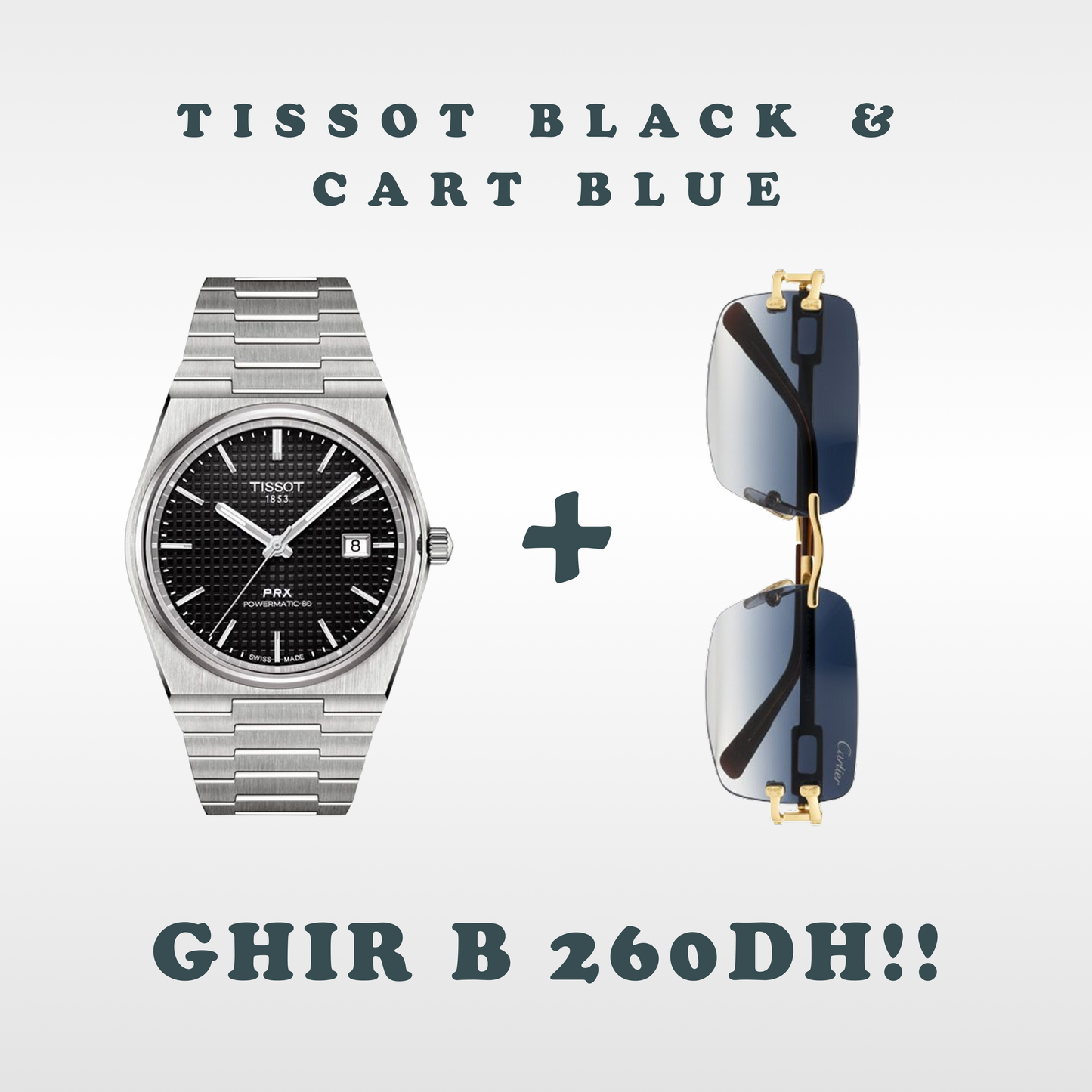 Cartier Glasses & Tissot PROMO!