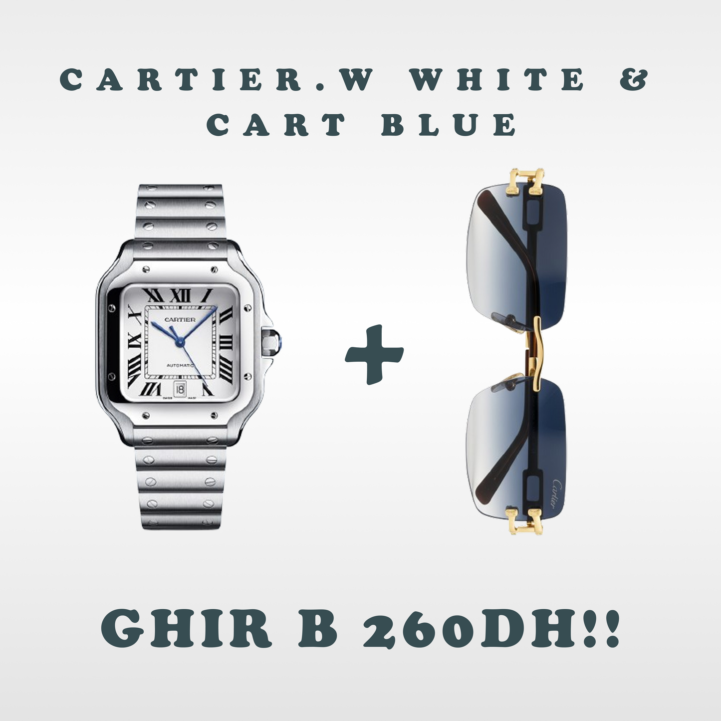 Cartier Glasses & Tissot PROMO!