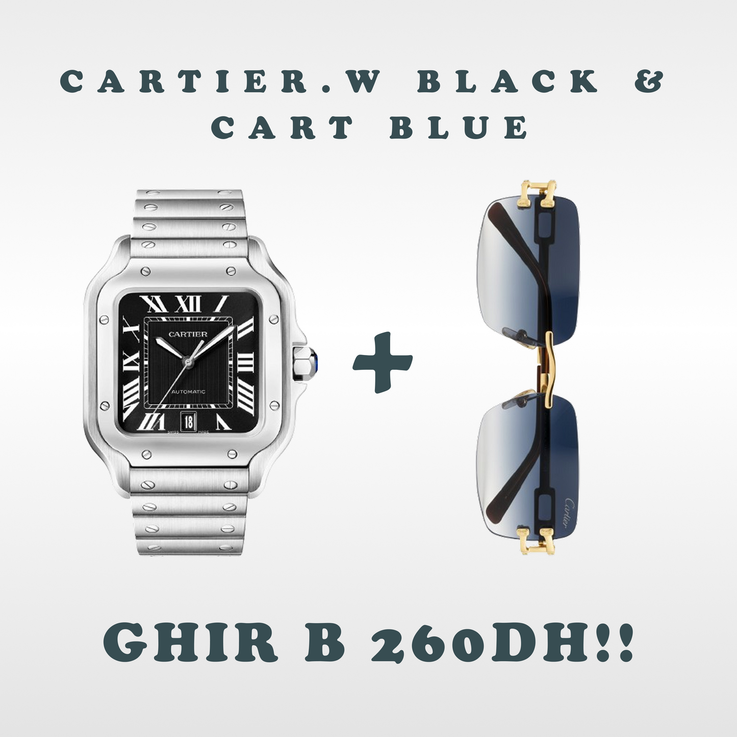Cartier Glasses & Tissot PROMO!