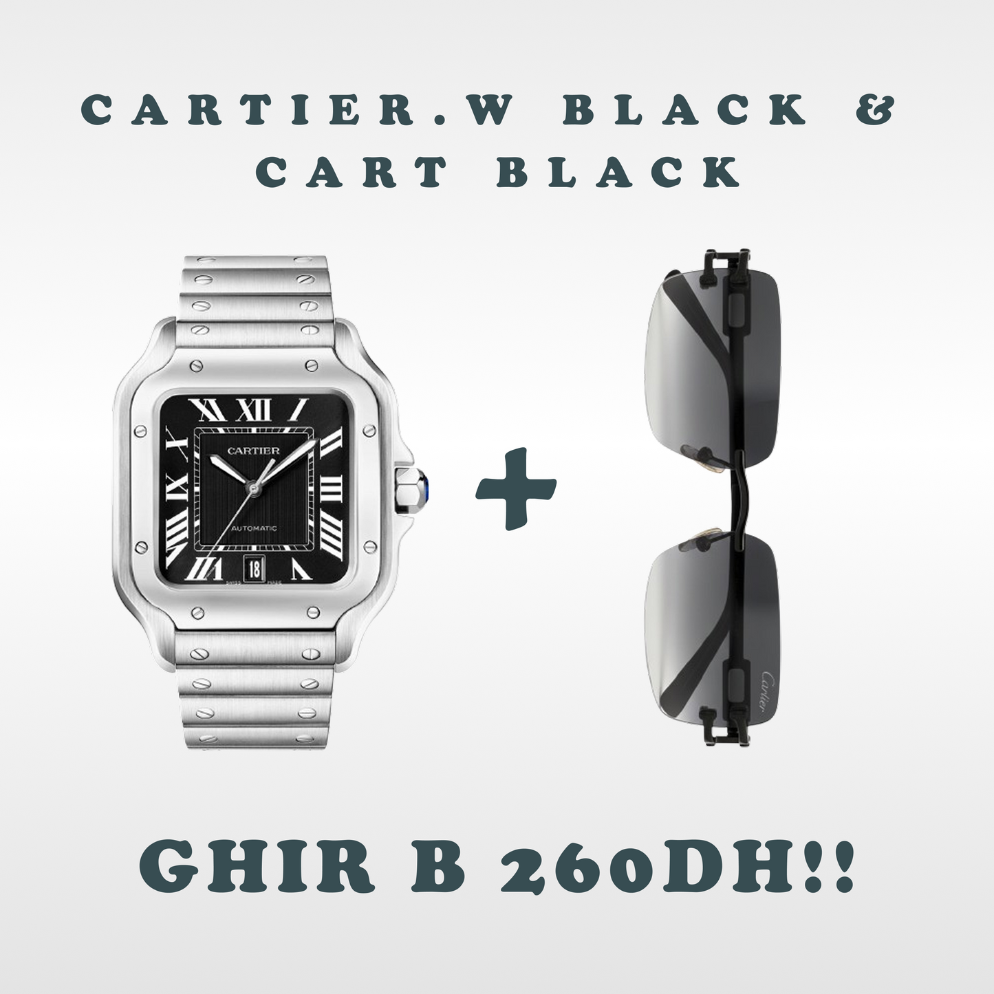 Cartier Glasses & Tissot PROMO!
