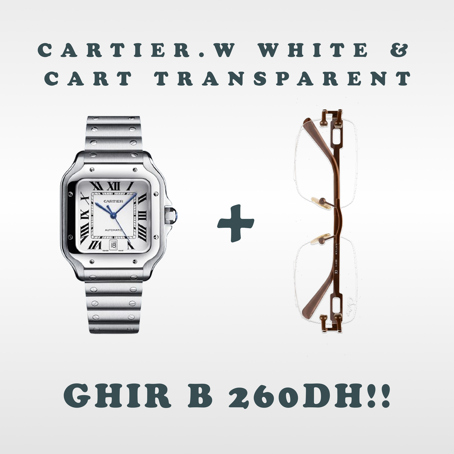 Cartier Glasses & Tissot PROMO!