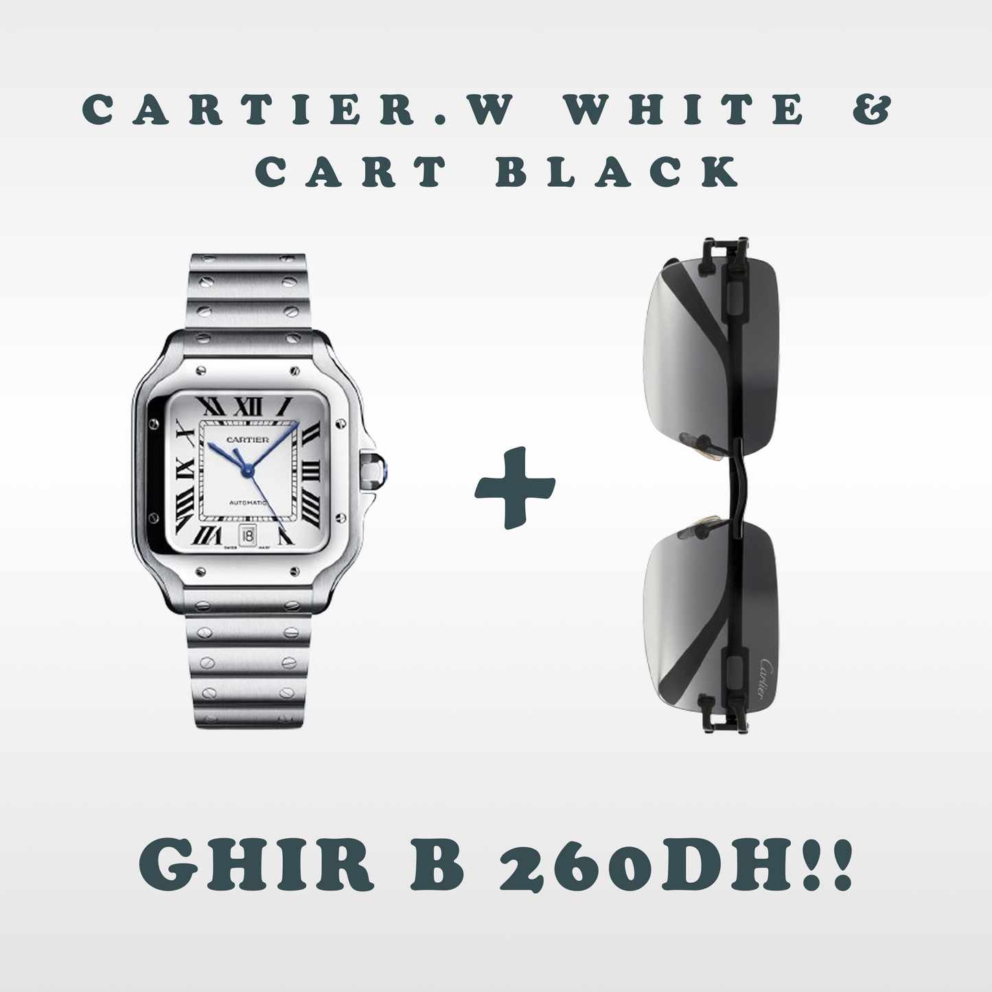 Cartier Glasses & Tissot PROMO!