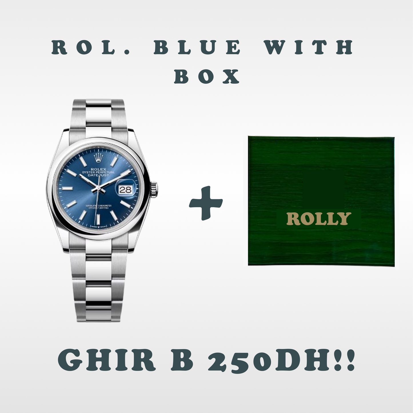 Timeless men's watch - Oyster Avec Box