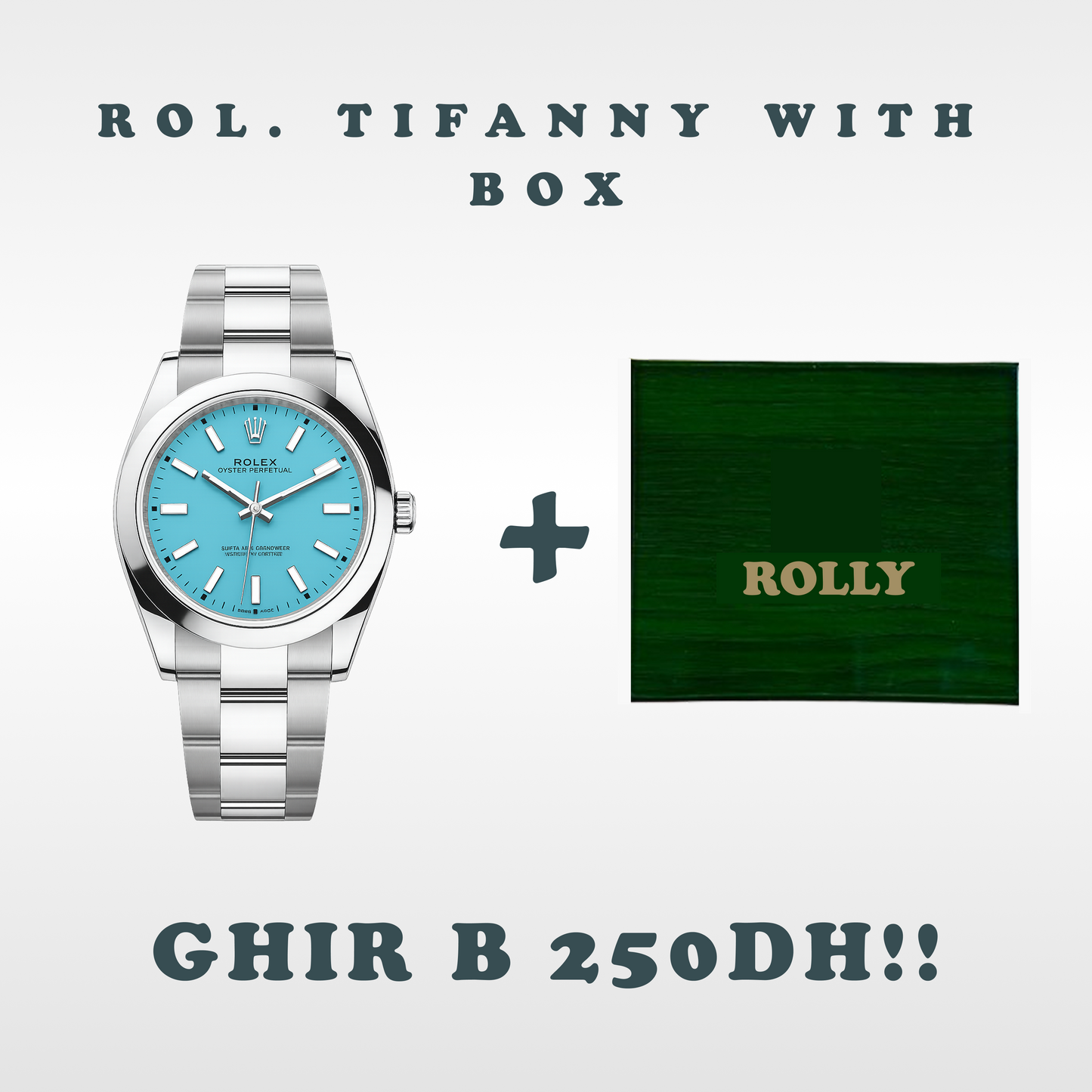 Timeless men's watch - Oyster Avec Box