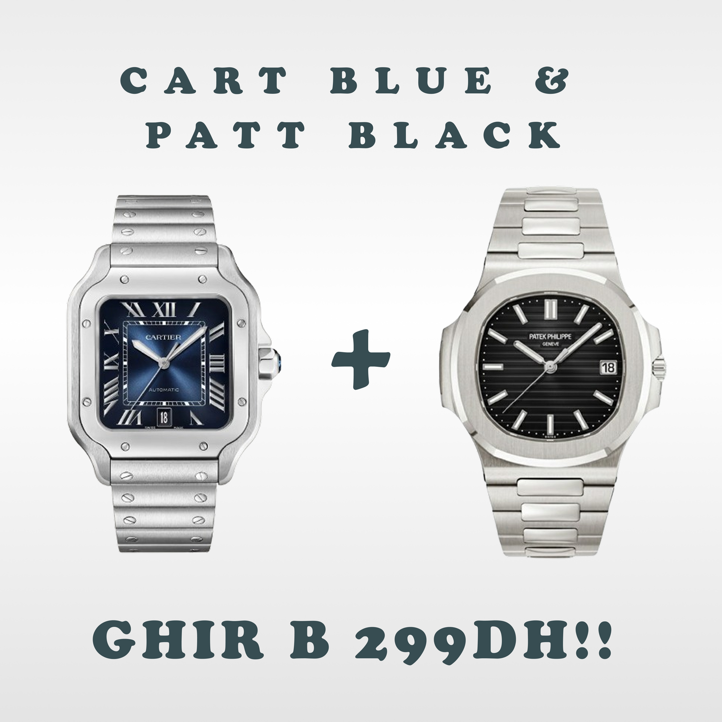 Timeless men's watch - Pack 2 best watches