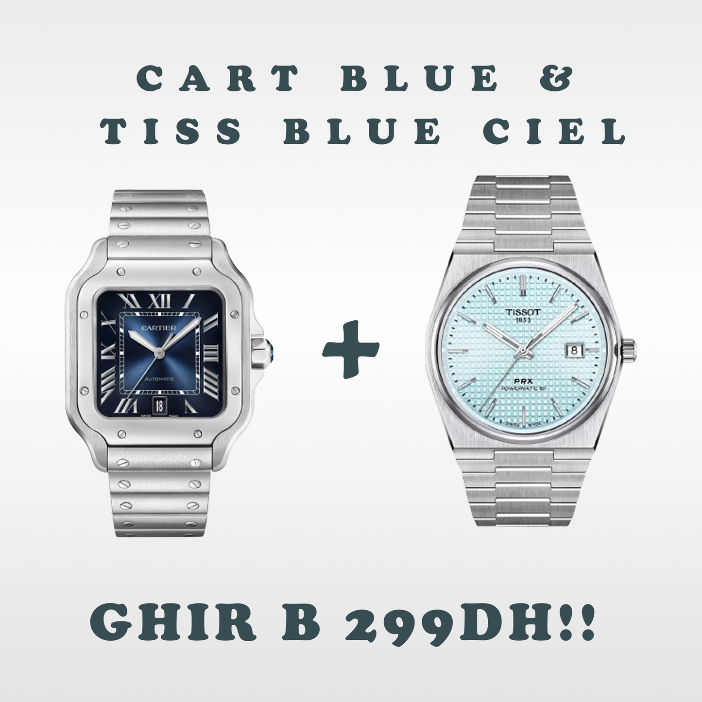 Timeless men's watch - Pack 2 best watches