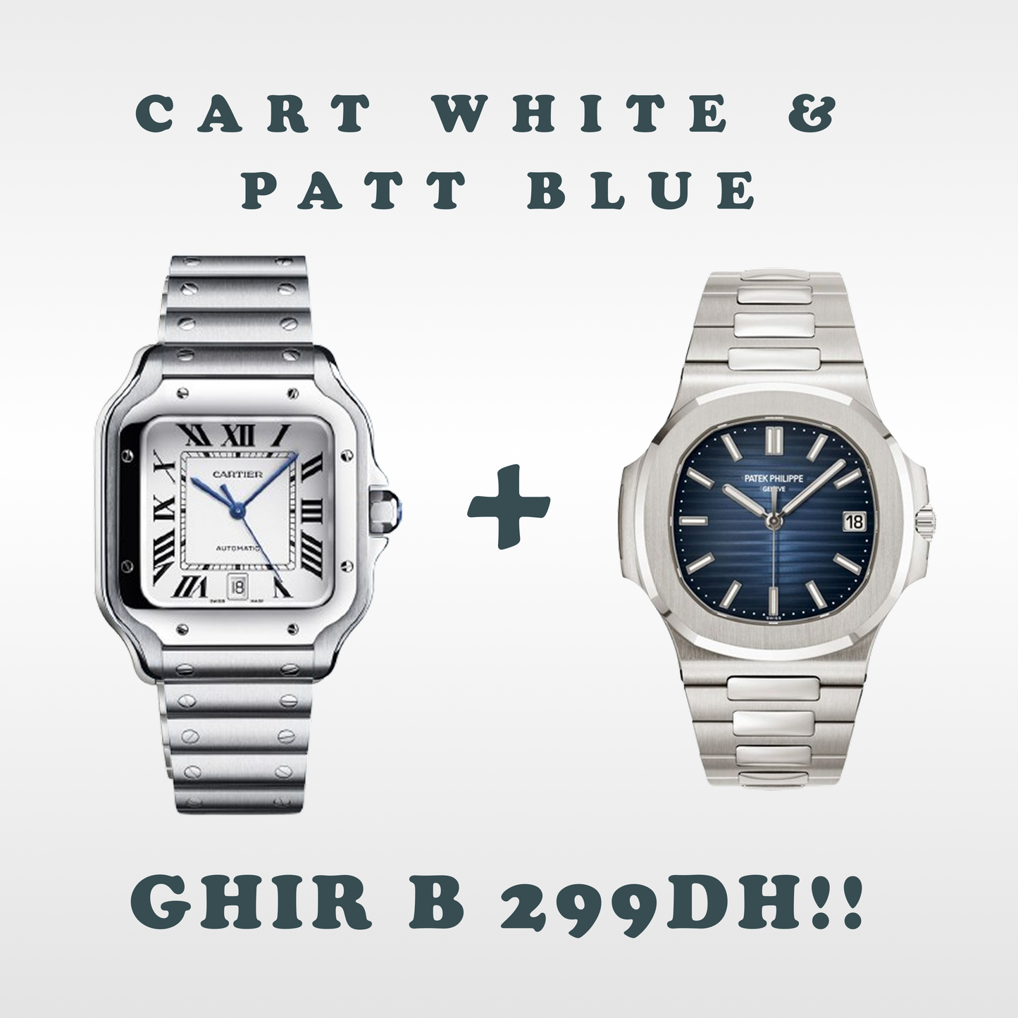 Timeless men's watch - Pack 2 best watches